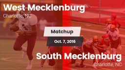 Matchup: West Mecklenburg vs. South Mecklenburg  2016