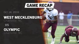 Recap: West Mecklenburg  vs. Olympic  2016