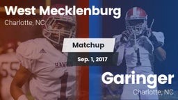 Matchup: West Mecklenburg vs. Garinger  2017