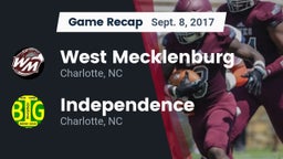 Recap: West Mecklenburg  vs. Independence  2017