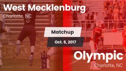 Matchup: West Mecklenburg vs. Olympic  2017