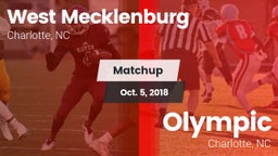 Matchup: West Mecklenburg vs. Olympic  2018