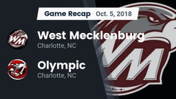 Recap: West Mecklenburg  vs. Olympic  2018