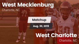 Matchup: West Mecklenburg vs. West Charlotte  2019