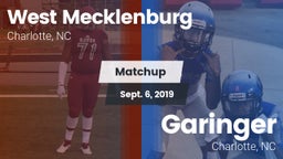 Matchup: West Mecklenburg vs. Garinger  2019