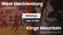 Matchup: West Mecklenburg vs. Kings Mountain  2019