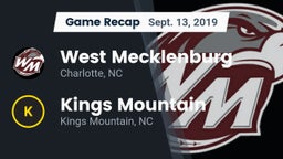 Recap: West Mecklenburg  vs. Kings Mountain  2019