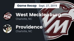 Recap: West Mecklenburg  vs. Providence  2019