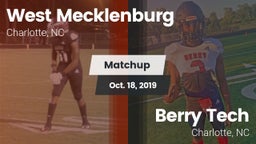 Matchup: West Mecklenburg vs. Berry Tech  2019
