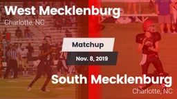 Matchup: West Mecklenburg vs. South Mecklenburg  2019