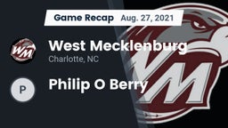 Recap: West Mecklenburg  vs. Philip O Berry 2021