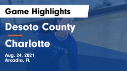 Desoto County  vs Charlotte  Game Highlights - Aug. 24, 2021