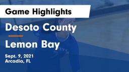 Desoto County  vs Lemon Bay  Game Highlights - Sept. 9, 2021