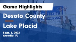 Desoto County  vs Lake Placid  Game Highlights - Sept. 6, 2022