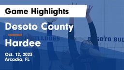 Desoto County  vs Hardee Game Highlights - Oct. 12, 2023