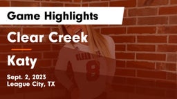 Clear Creek  vs Katy  Game Highlights - Sept. 2, 2023