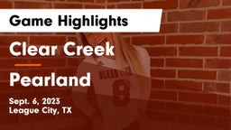 Clear Creek  vs Pearland  Game Highlights - Sept. 6, 2023