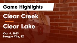 Clear Creek  vs Clear Lake  Game Highlights - Oct. 6, 2023