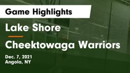 Lake Shore  vs Cheektowaga Warriors Game Highlights - Dec. 7, 2021