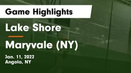 Lake Shore  vs Maryvale  (NY) Game Highlights - Jan. 11, 2022