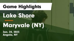 Lake Shore  vs Maryvale  (NY) Game Highlights - Jan. 24, 2023