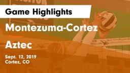Montezuma-Cortez  vs Aztec  Game Highlights - Sept. 12, 2019