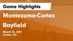 Montezuma-Cortez  vs Bayfield  Game Highlights - March 23, 2021