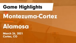Montezuma-Cortez  vs Alamosa  Game Highlights - March 26, 2021