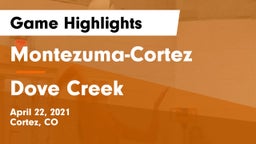 Montezuma-Cortez  vs Dove Creek  Game Highlights - April 22, 2021