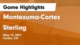 Montezuma-Cortez  vs Sterling  Game Highlights - May 13, 2021