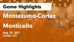 Montezuma-Cortez  vs Monticello  Game Highlights - Aug. 25, 2021