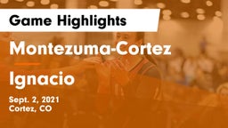 Montezuma-Cortez  vs Ignacio  Game Highlights - Sept. 2, 2021