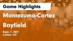 Montezuma-Cortez  vs Bayfield  Game Highlights - Sept. 7, 2021