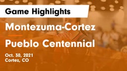 Montezuma-Cortez  vs Pueblo Centennial Game Highlights - Oct. 30, 2021