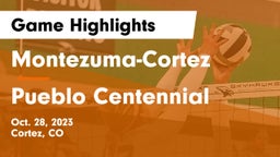 Montezuma-Cortez  vs Pueblo Centennial Game Highlights - Oct. 28, 2023