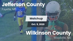 Matchup: Jefferson County vs. Wilkinson County  2020