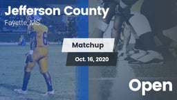Matchup: Jefferson County vs. Open 2020
