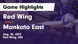 Red Wing  vs Mankato East  Game Highlights - Aug. 30, 2022