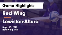 Red Wing  vs Lewiston-Altura  Game Highlights - Sept. 10, 2022