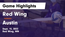Red Wing  vs Austin  Game Highlights - Sept. 15, 2022