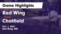 Red Wing  vs Chatfield  Game Highlights - Oct. 1, 2022
