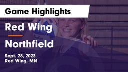 Red Wing  vs Northfield  Game Highlights - Sept. 28, 2023