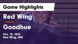 Red Wing  vs Goodhue  Game Highlights - Oct. 10, 2023