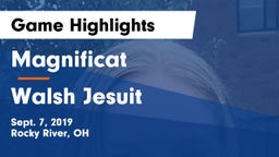 Magnificat  vs Walsh Jesuit Game Highlights - Sept. 7, 2019