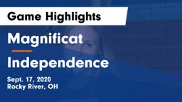 Magnificat  vs Independence Game Highlights - Sept. 17, 2020