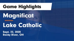 Magnificat  vs Lake Catholic  Game Highlights - Sept. 22, 2020