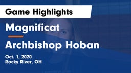 Magnificat  vs Archbishop Hoban  Game Highlights - Oct. 1, 2020