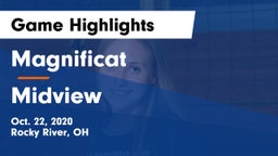 Magnificat  vs Midview  Game Highlights - Oct. 22, 2020