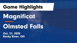 Magnificat  vs Olmsted Falls  Game Highlights - Oct. 31, 2020