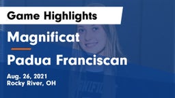 Magnificat  vs Padua Franciscan  Game Highlights - Aug. 26, 2021